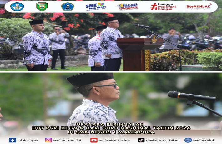 UPACARA HUT PGRI KE-79 DAN HARI GURU NASIONAL 2024