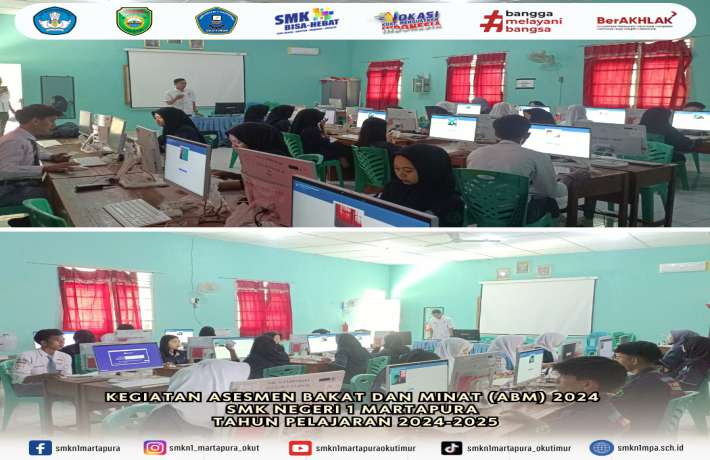 ASESMEN BAKAT DAN MINAT DI SMK NEGERI 1 MARTAPURA