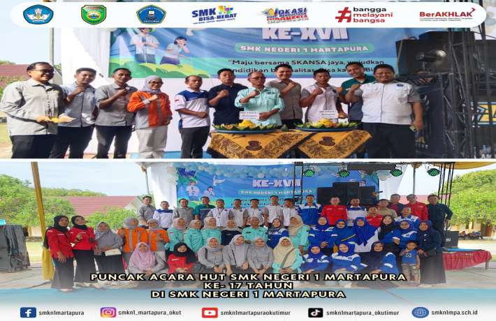 HUT XVII SMKN 1 MARTAPURA